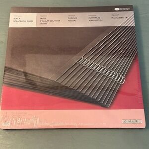 Creative Memories 12x12 Black Scrapbook Pages Refill Pack NWT
